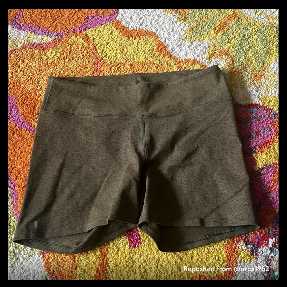 NOBULL Women's Olive Green Shorts
